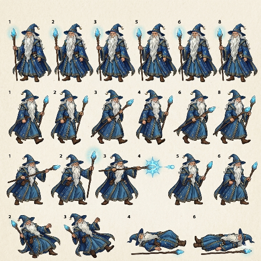 Game character sprite