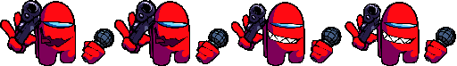 Cool Red Imposter Pose