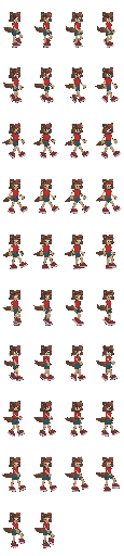 Tim walking animation