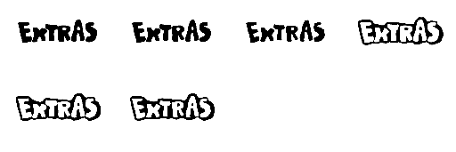 Extras Button Main Menu FNF